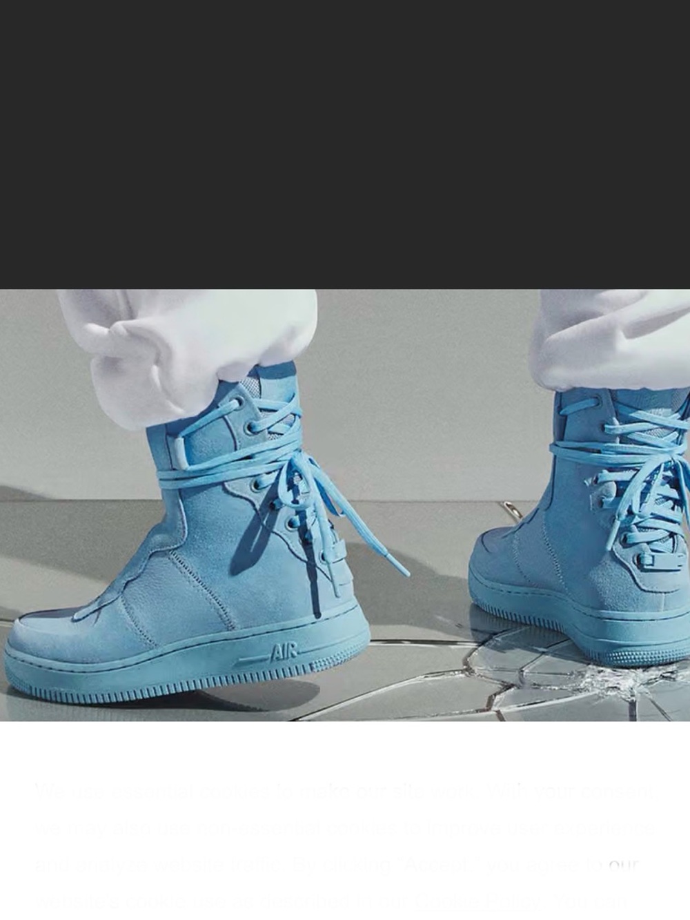Nike Wmns Air Jordan 1 Rebel Blue Xx AO1525-400 size 6